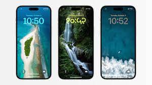 Display Clock on Iphone Lock Screen